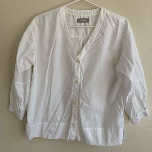 white very comfortable everlane blouse